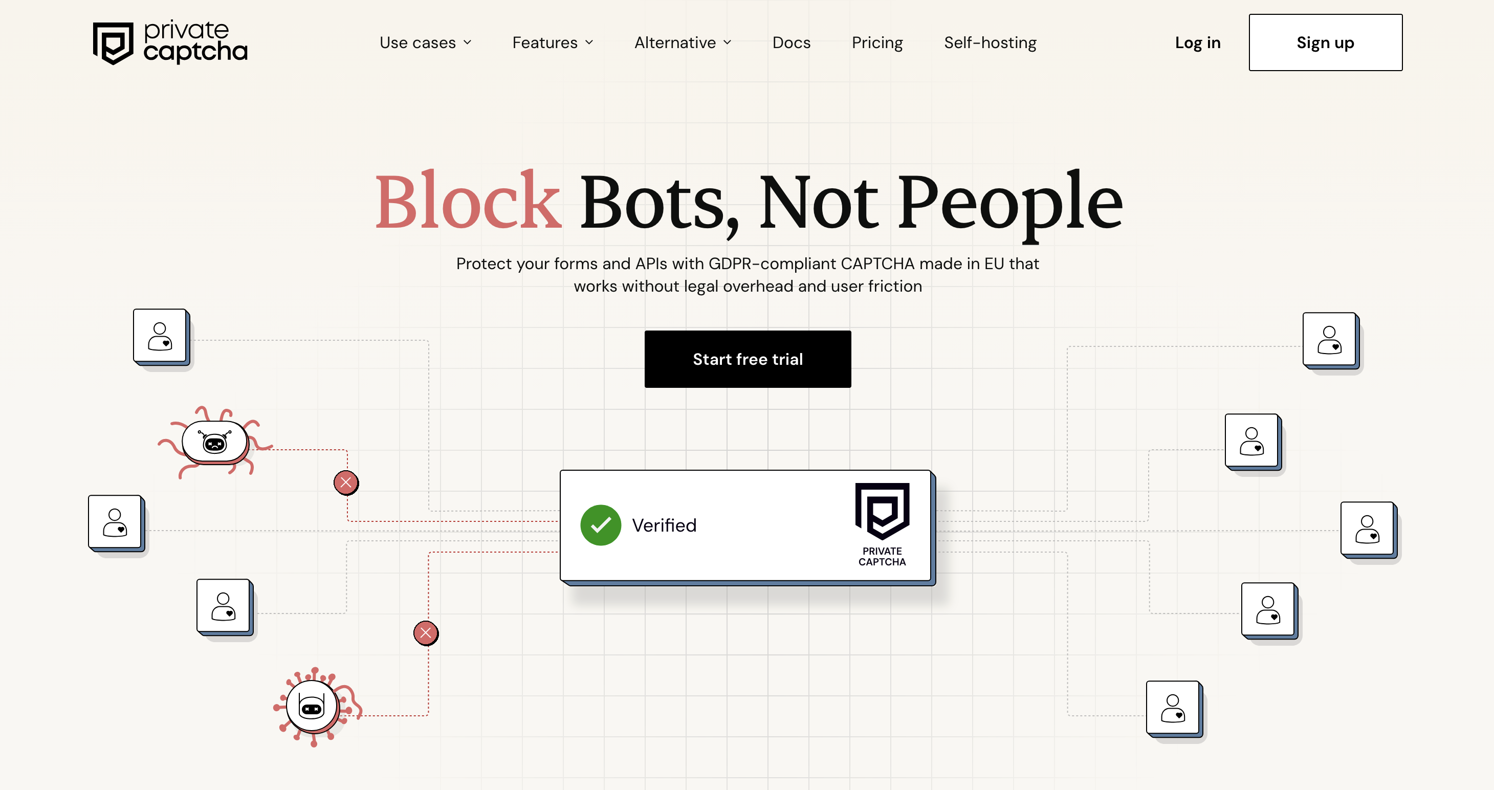 Private Captcha website
