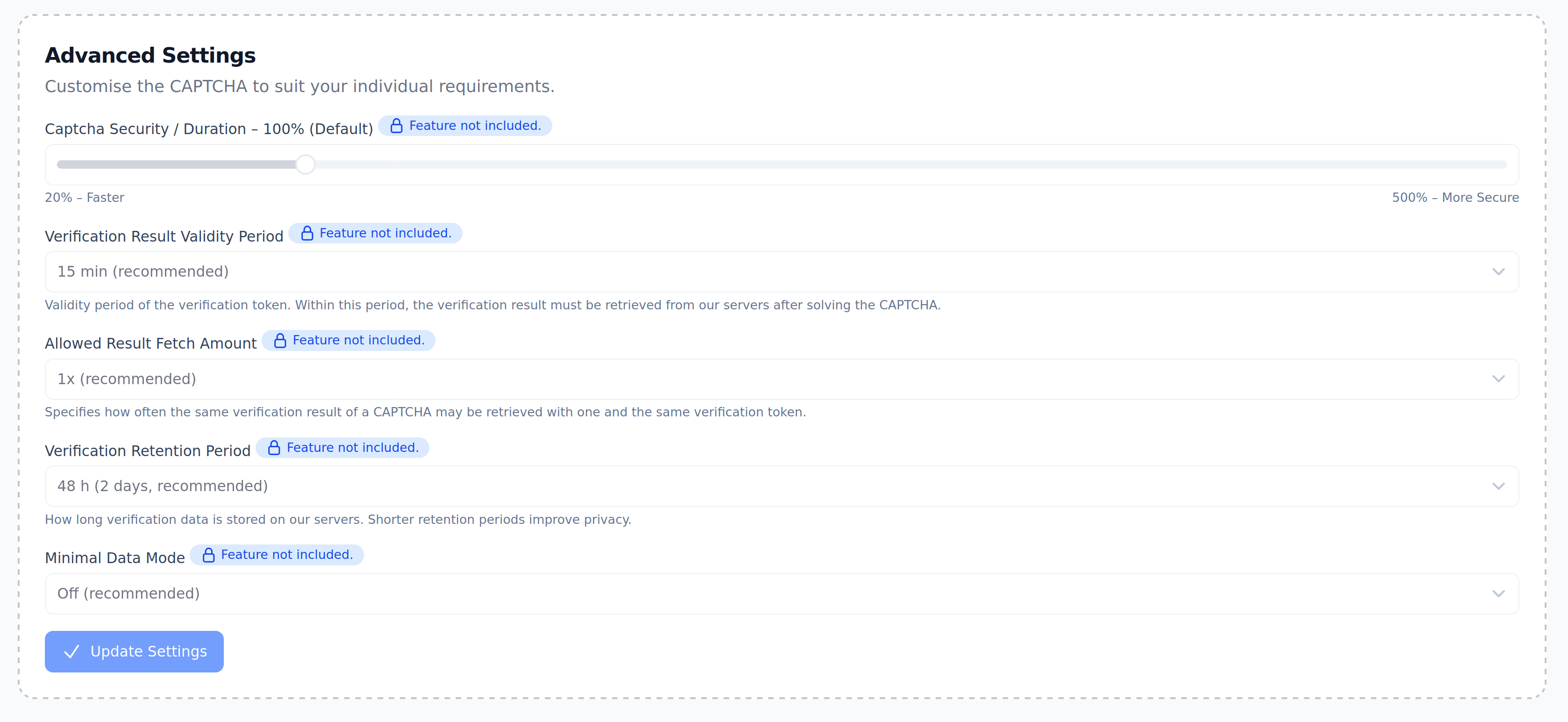 TrustCaptcha Advanced