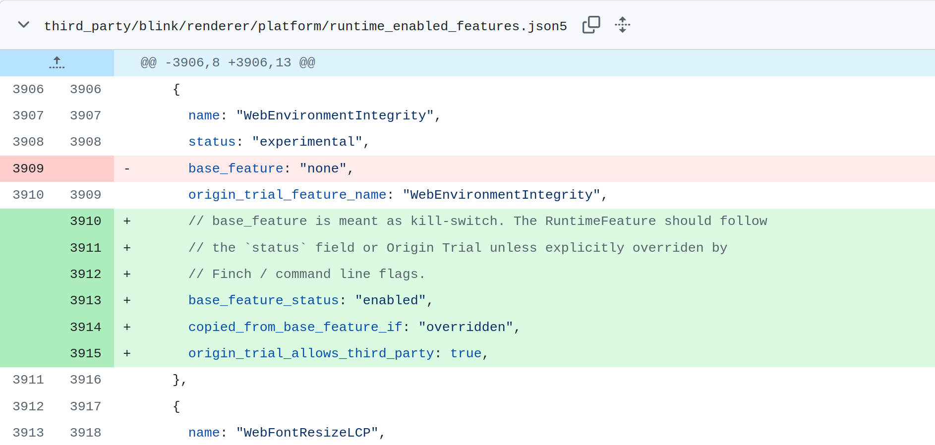 WEI commit