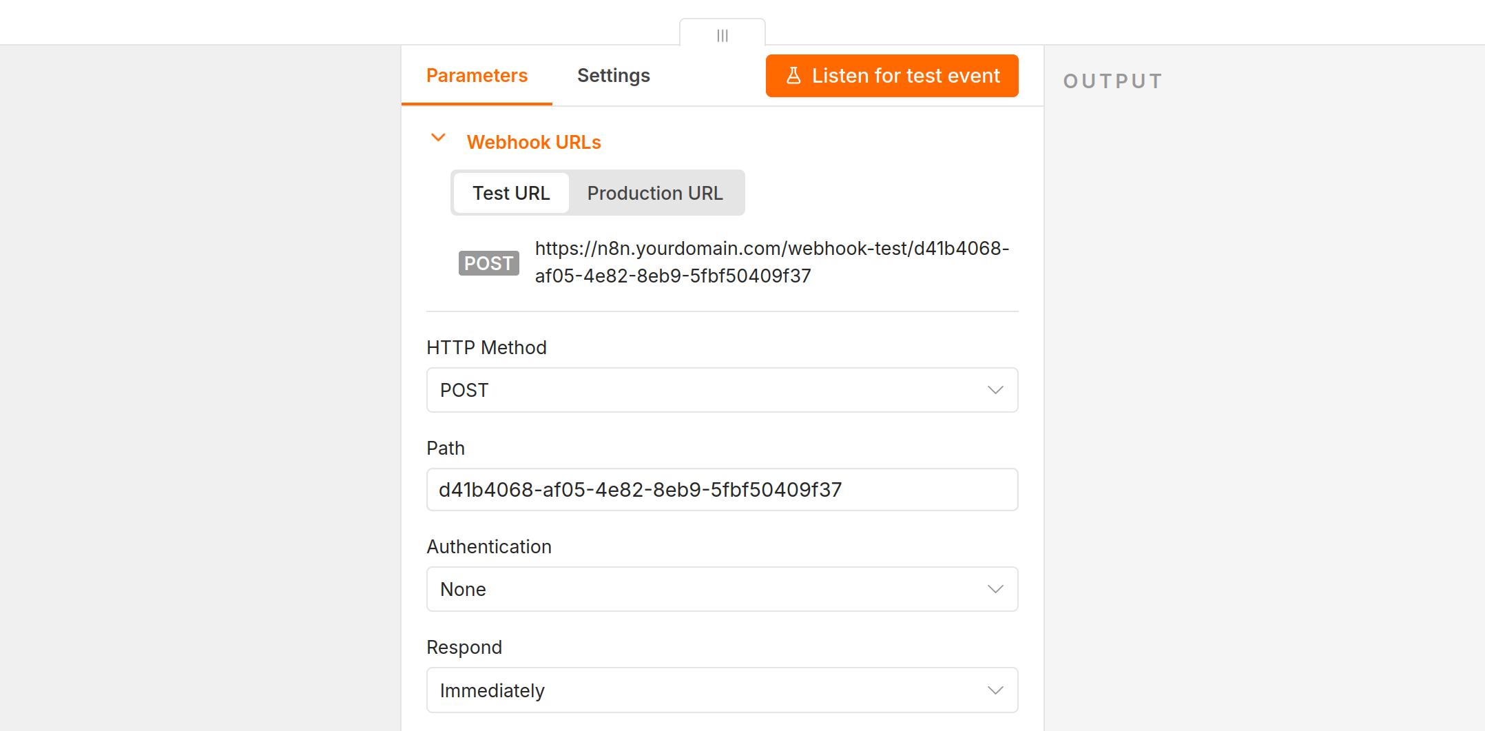 N8N webhook
